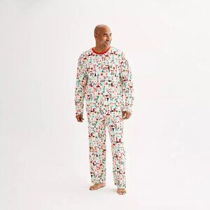 Big & Tall Jammies For Your Families Fa La La Pajamas - 3XLT
